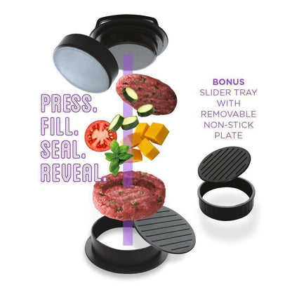 Avelena | 1-2-3 Burger Presse Patty Maker