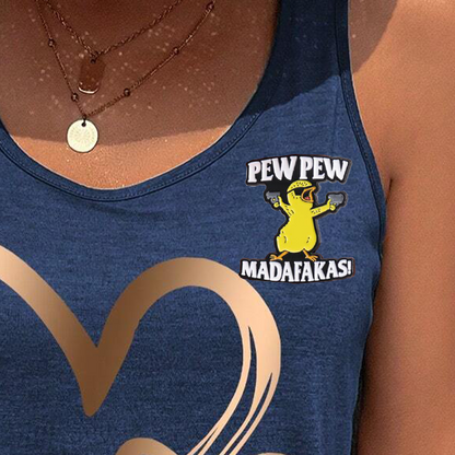 Avelena | Brief & Cartoon-Ente Design Brosche