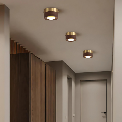 Avelena | UniqueGlow | Nordische Holz-Deckenleuchte