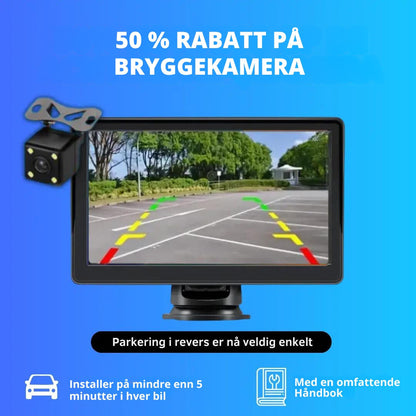 Avelena | Smartdrive Auto-Display – Drahtloses Apple Carplay & Android Auto | Einfache Installation, Rückfahrkamera, Bluetooth & Gps