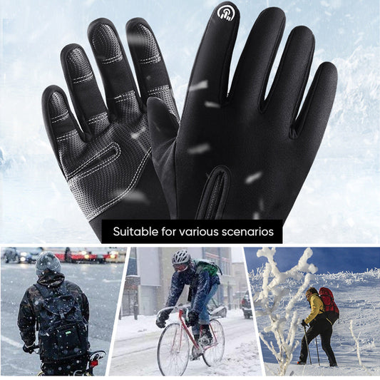 Avelena | Winter-Touchscreen winddichte Handschuhe