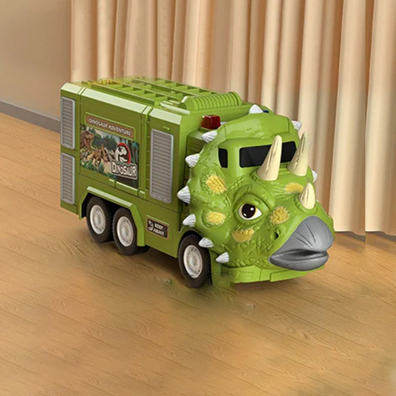 Avelena | Dinosaurier Transforming Truck Spielzeug Set Mit Lichtern Und Musik