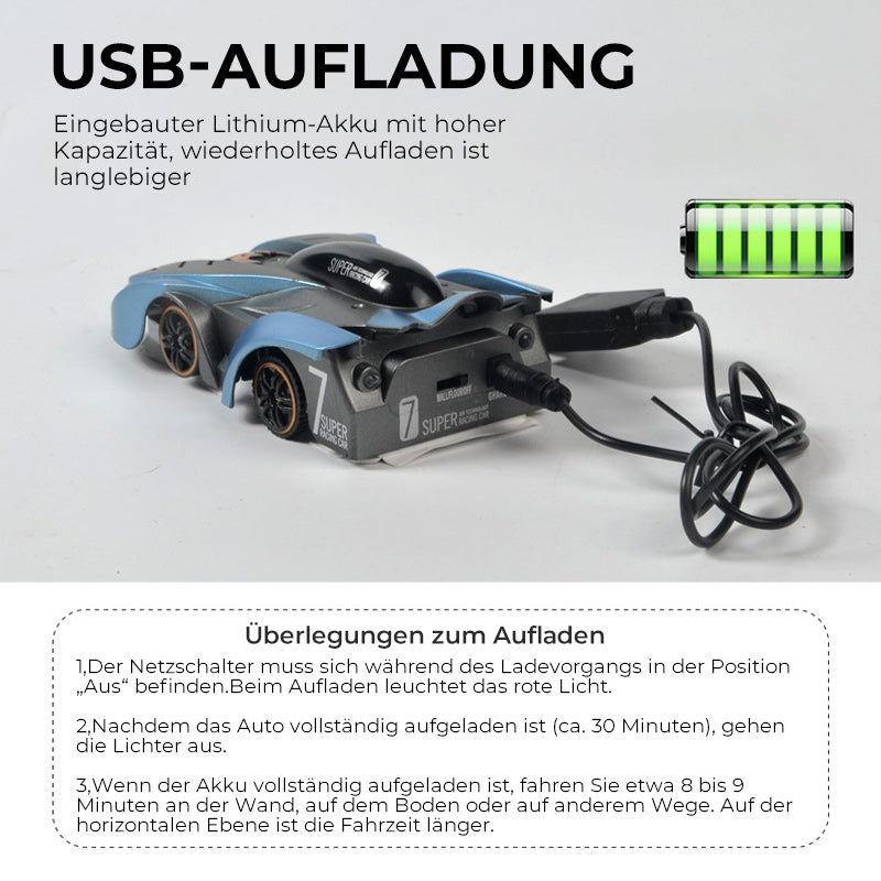 Avelena | Wand klettern Fernbedienung Stunt-Auto Spielzeug