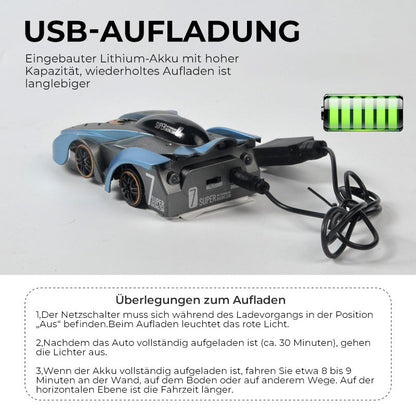 Avelena | Wand klettern Fernbedienung Stunt-Auto Spielzeug