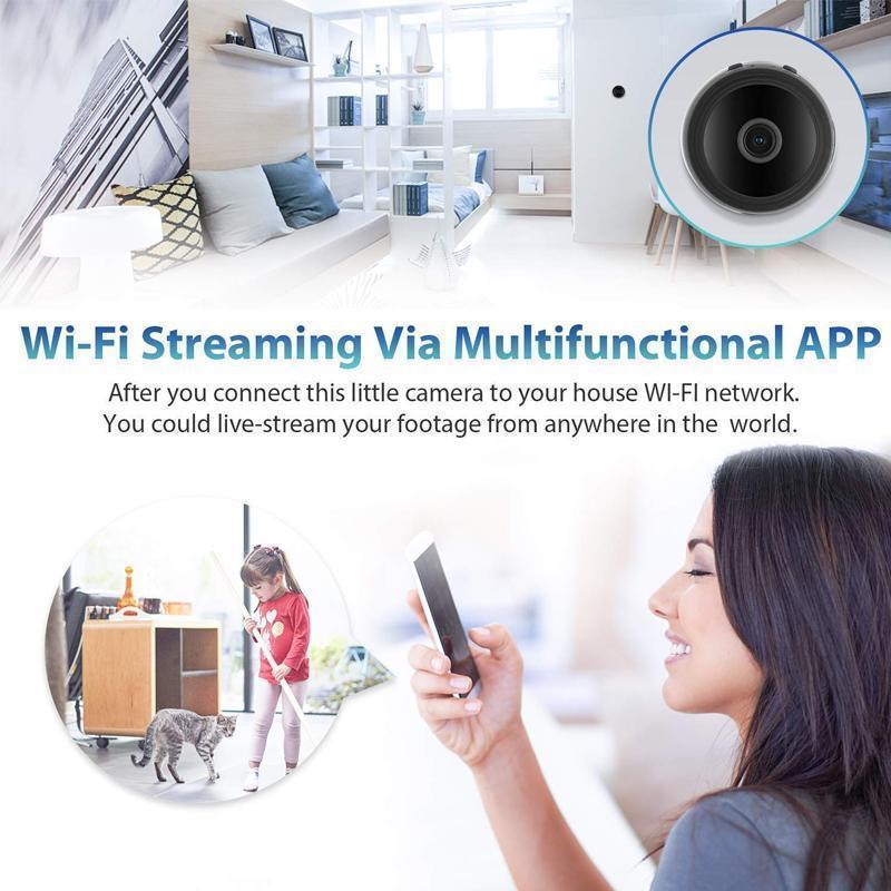 Avelena | 1080p Magnetische WiFi Mini Kamera-RV Anhänger Rückfahrkamera