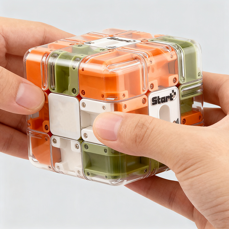 Avelena | Großes 3D Puzzle Labyrinthwürfel - Anspruchsvolles Bildungsspielzeug