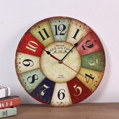 Avelena | Moderne Holz-Wanduhr Im Minimalistischen Design