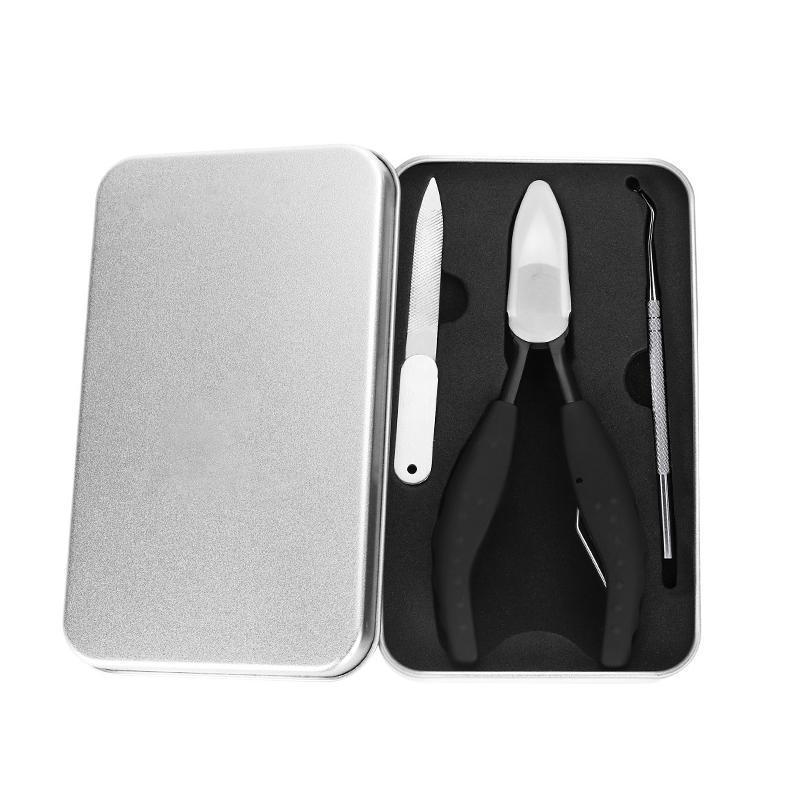 Avelena | 304 Edelstahl Nagelknipser Set, Vorbeugung Von Paronychie, Pilzinfektion