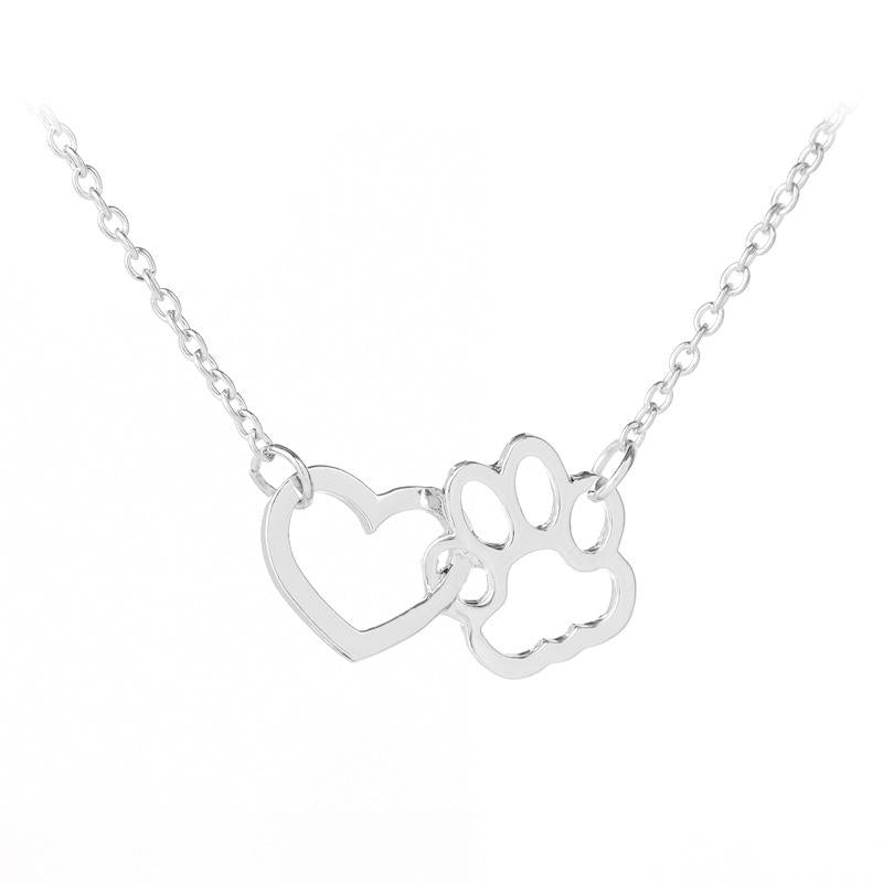Avelena | Paw Heart Anhänger Necklace