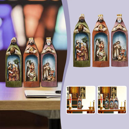 Avelena | Drei Weisen Krippenset