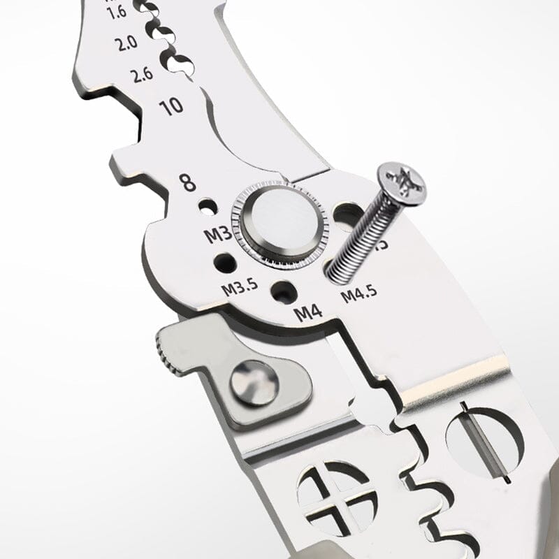 Avelena | Multifunktionaler Abisolierer Crimpzange Kabelschneider Zange