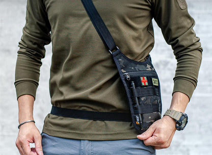 Avelena | Spider Achsel Koncealierte Ein-Schulter Crossbody Tasche