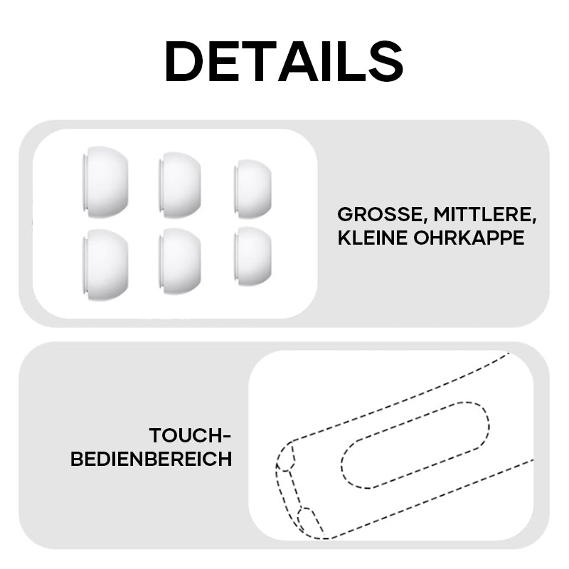 Avelena | Bluetooth-Ohrhörer mit Geräuschunterdrückung