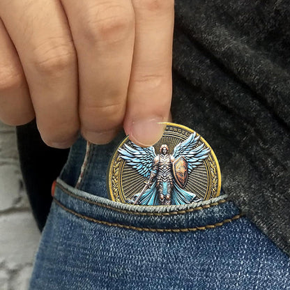 Avelena | Die Erzengel Michael wacht über uns Challenge-Münze