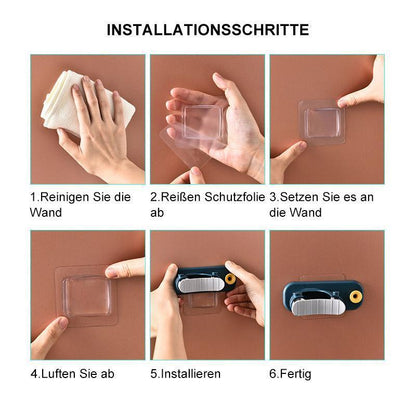 Avelena | 2 In 1 Multifunktionaler Besenhalter