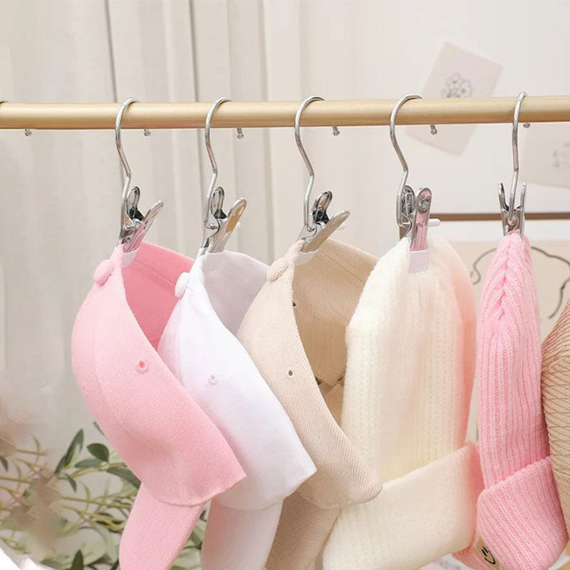 Avelena | Rostschutz Clip Platzsparende Wäscheklammer Hut Hose Lagerung Hängender Reisehaken