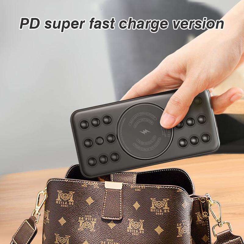 Avelena | Kabellose Powerbank mit Saugnäpfen