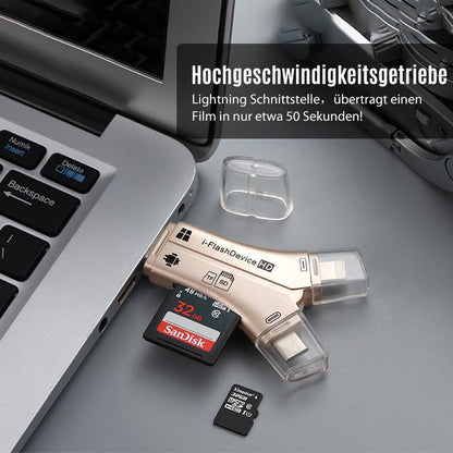 Avelena | 4-in-1 iFlash Drive Kartenleser