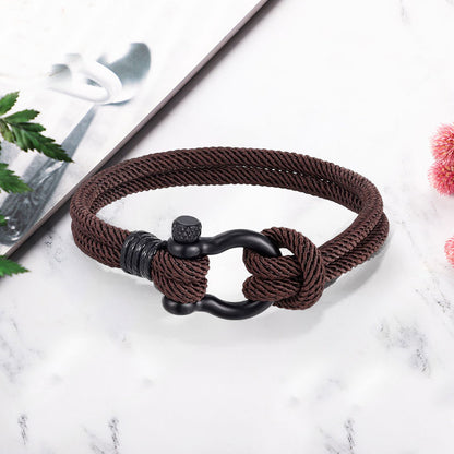 Avelena | Nautisch Gewebtes Taustrick Armband