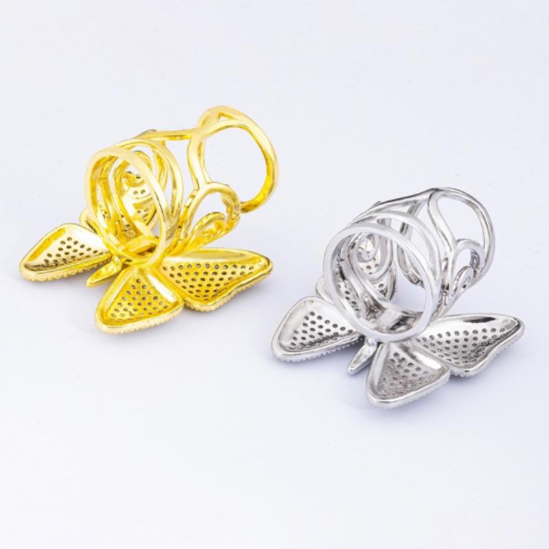 Avelena | Dynamischer Schmetterling Ring