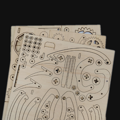 Avelena | Holz Kinetische Kolibri Skulptur