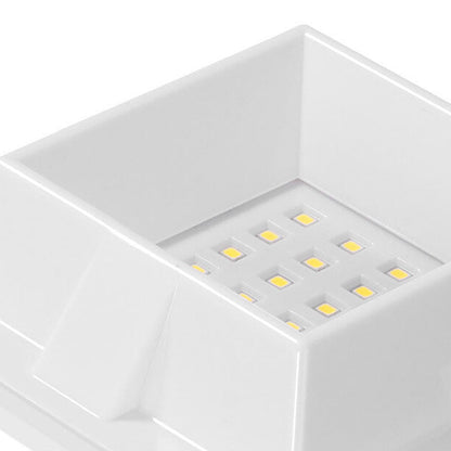 Avelena | Solar UFO Form Design Zaunlicht LED Außen Wandlampe