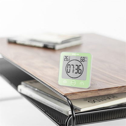 Avelena | Wasserdichte digitale Dusch-Uhr mit Saugnapfhalterung - Perfekt zum Timing von Duschen und Badeaktivitäten