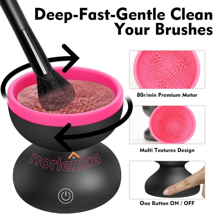 Avelena | Cleaner Pro Brushspinner Reiniger Make-Up Pinsel