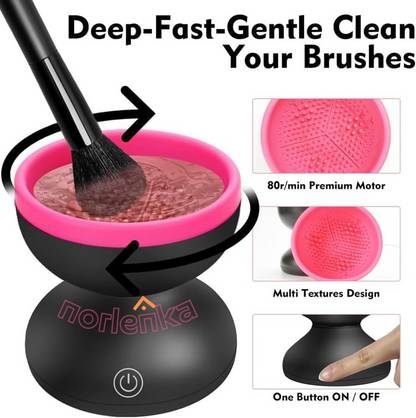 Avelena | Cleaner Pro Brushspinner Reiniger Make-Up Pinsel