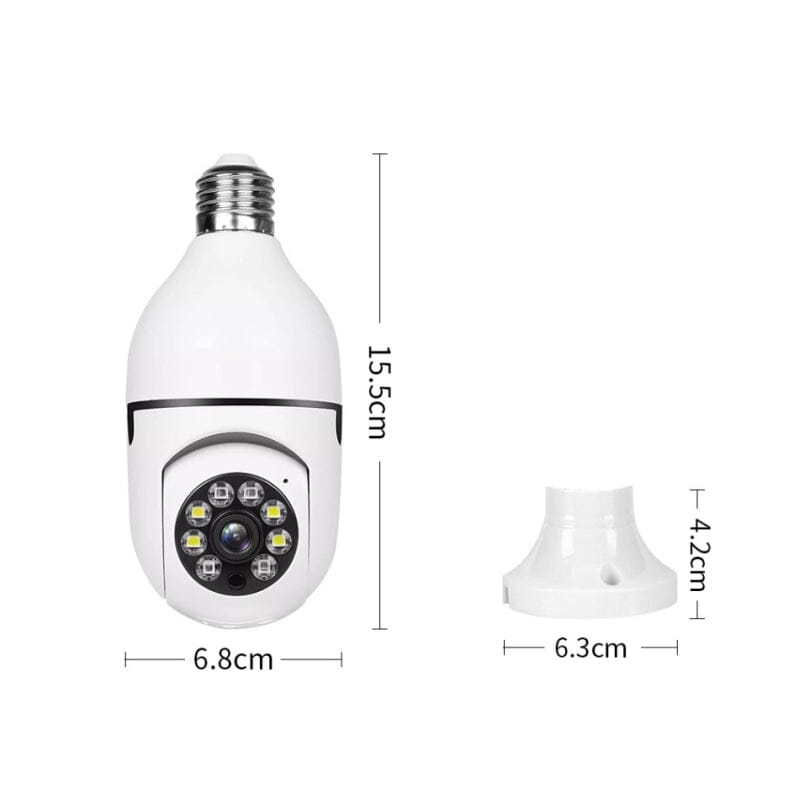 Avelena | Drahtlose Wifi Lampen Kamera Sicherheitskamera