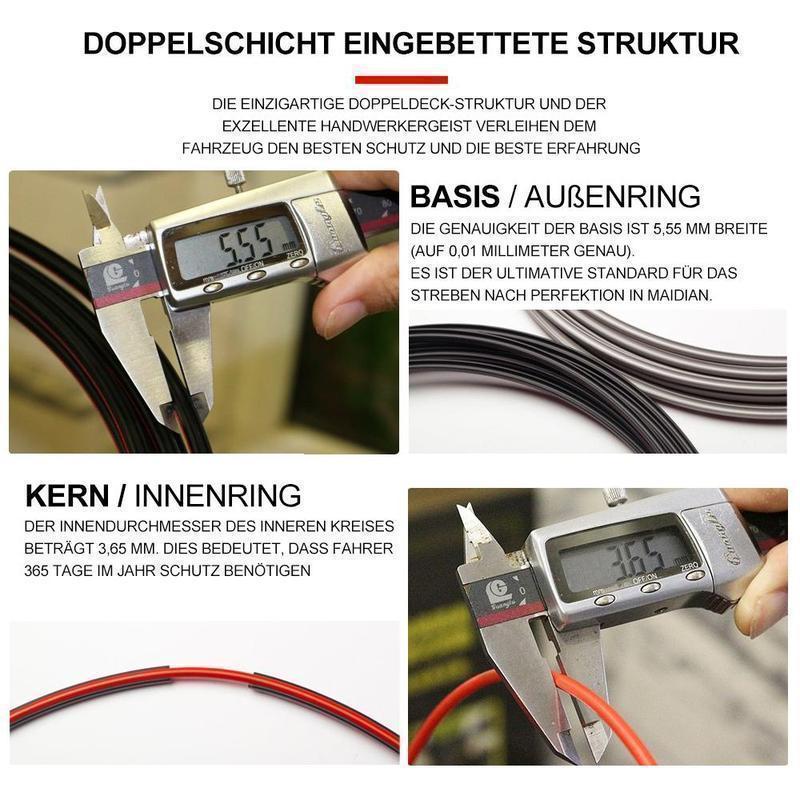 Avelena | Radnaben Dekorative Schutzring für Auto, 8m, 2+1 Frei