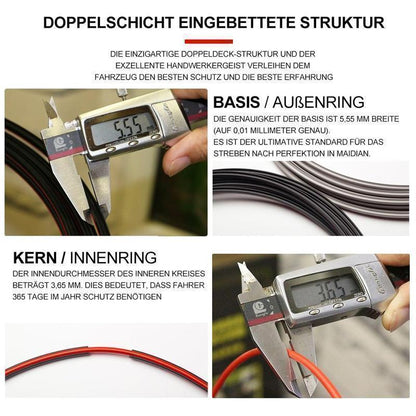Avelena | Radnaben Dekorative Schutzring für Auto, 8m, 2+1 Frei