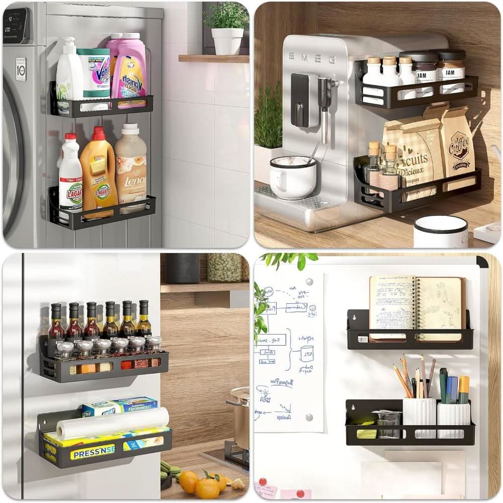 Avelena | SpiceMagnet – Platzsparender magnetischer Regalorganizer