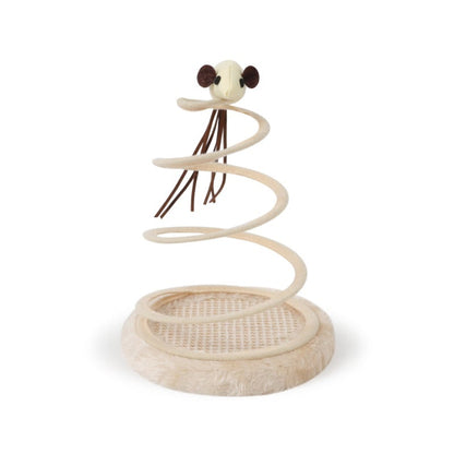 Avelena | Mus Plush Spiral Draht Frühling Spielzeug