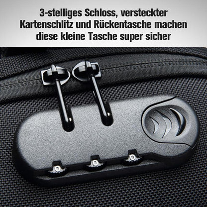 Avelena | Anti-Diebstahl-Rucksack Mit 3-stelligem Schloss