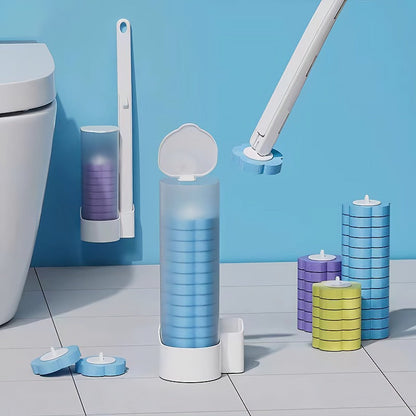 Avelena | Einweg-Schwammkopf-Toilettenbürste