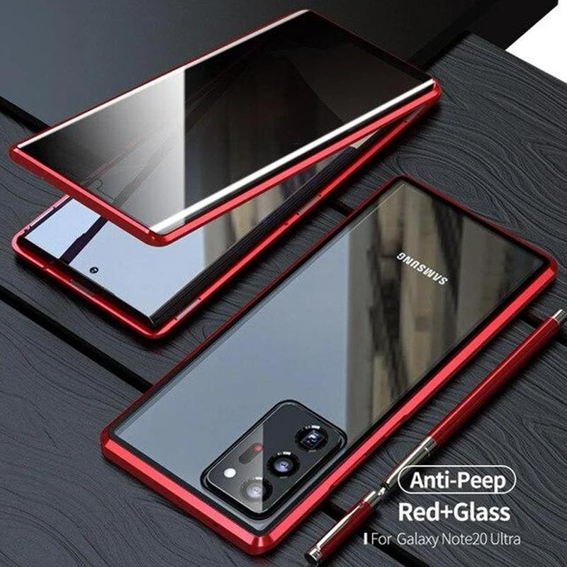 Avelena | Samsung Anti-Peep Gehärtetes Glas Handyhülle