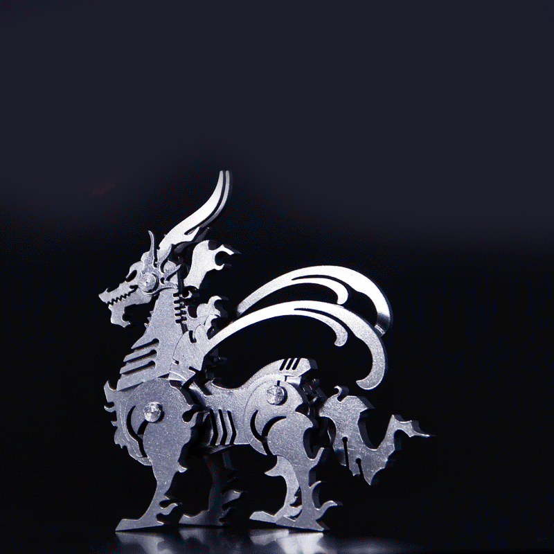 Avelena | DIY Edelstahl 3D Bauklötze, Bestes Geschenk für Weihnachten, Geburtstage und Feiertage