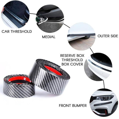 Avelena | Auto Carbon Fiber Threshold Aufkleber