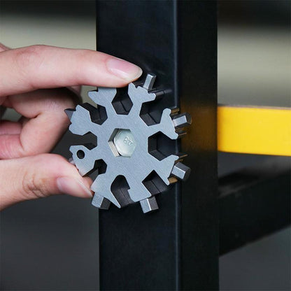 Avelena | 18-in-1 Edelstahl Schneeflocken Multi-tool