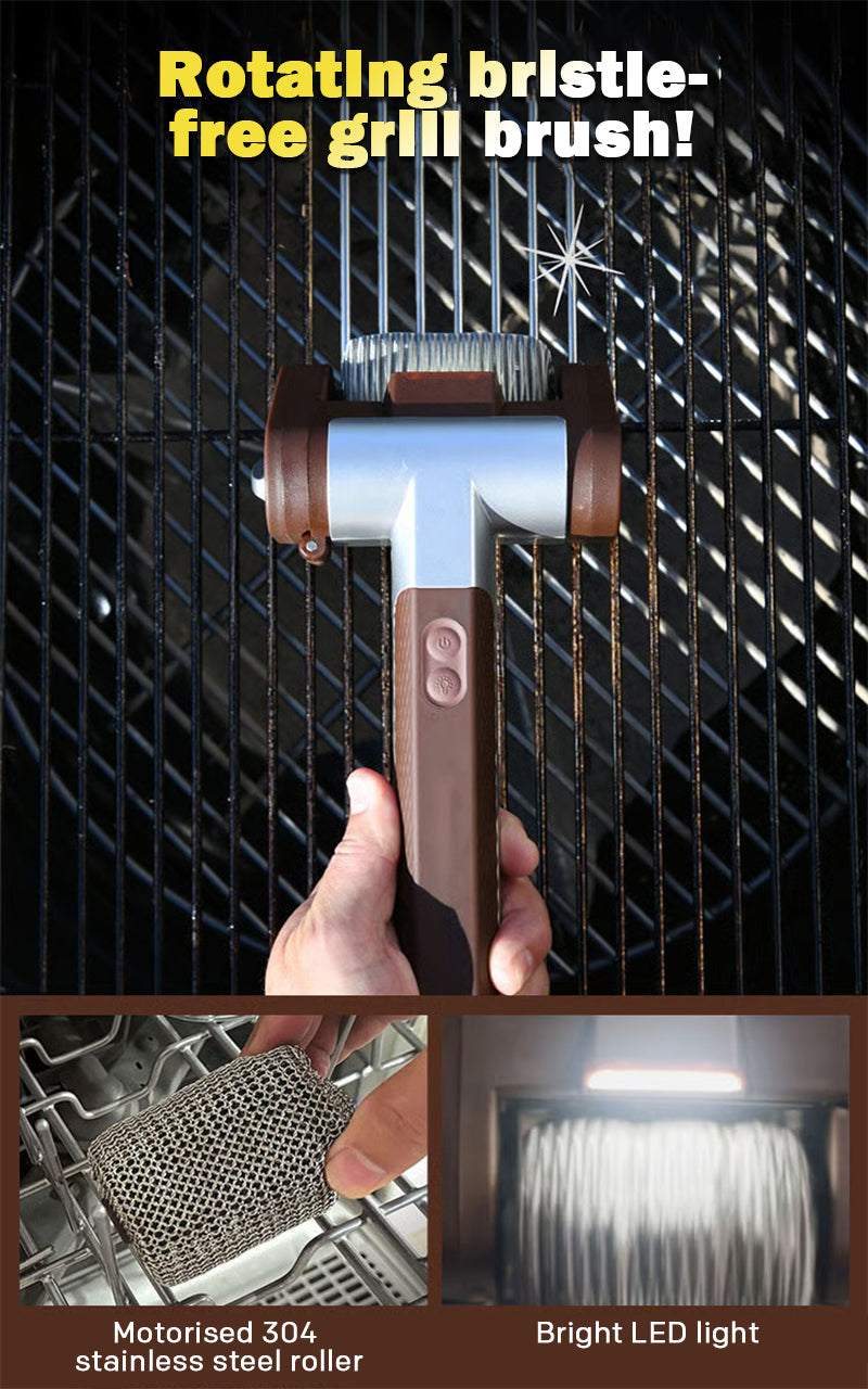 Avelena | Edelstahl Grillreinigungsbürste