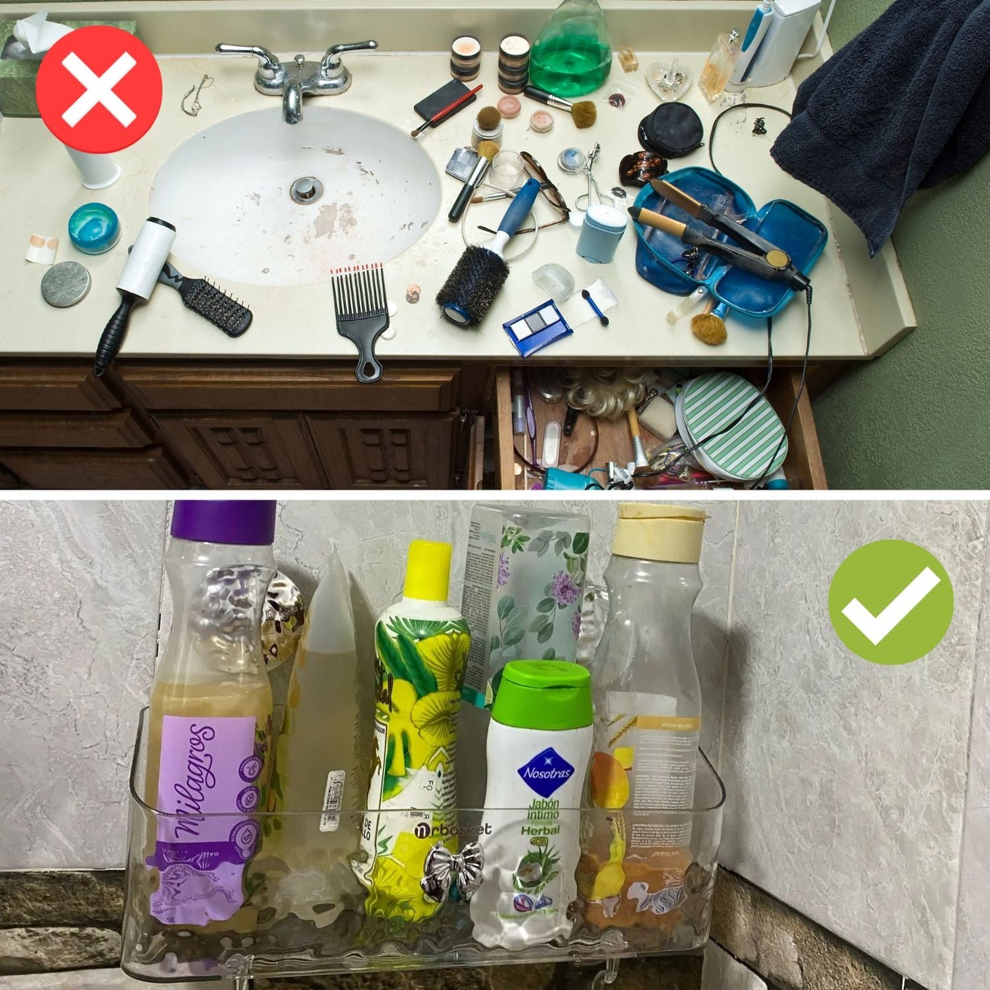 Avelena | Einfache Aufbewahrung Im Badezimmer, Ohne Bohren