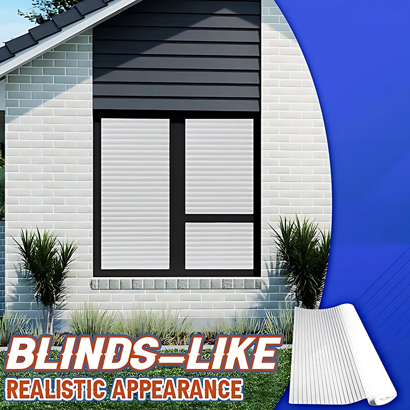 Avelena | Einweg Imitationsjalousien Sichtschutz Fensterabdeckung