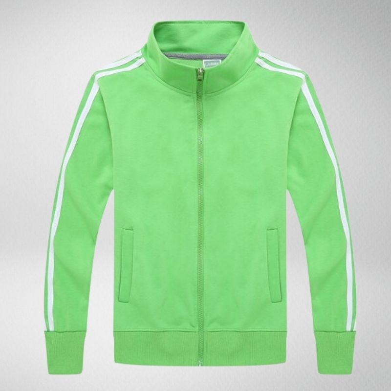 Stylisches Unisex-Sportjacke mit Streifen