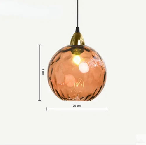 Avelena | Pendelleuchte – Elegante Glas-Kugelbeleuchtung