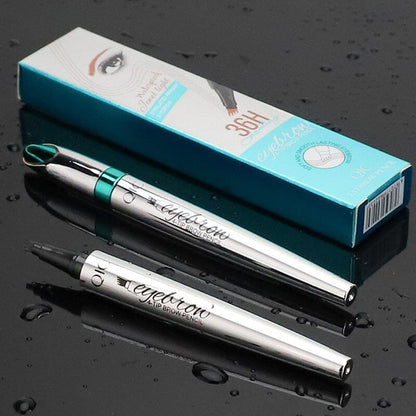 Avelena | Wasserdichter 3D-Microblading-Augenbrauenstift mit 4 Gabelspitzen