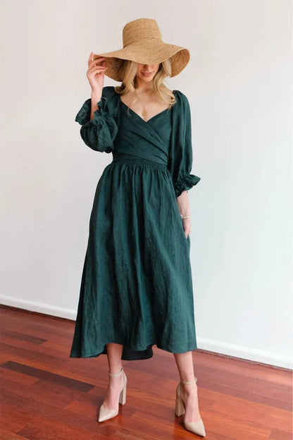 Avelena | Stylisches Laternenkleid