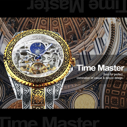 Avelena | Vintage Moon Automatikk Tourbillon Uhr