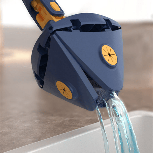 Avelena | 360° Dreieckiger Verstellbarer Drehbarer Reinigungsmopp