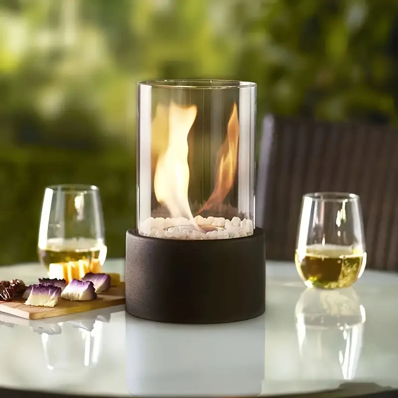 Avelena | TableFlame | Elegante & Moderne Tischfeuerlaterne
